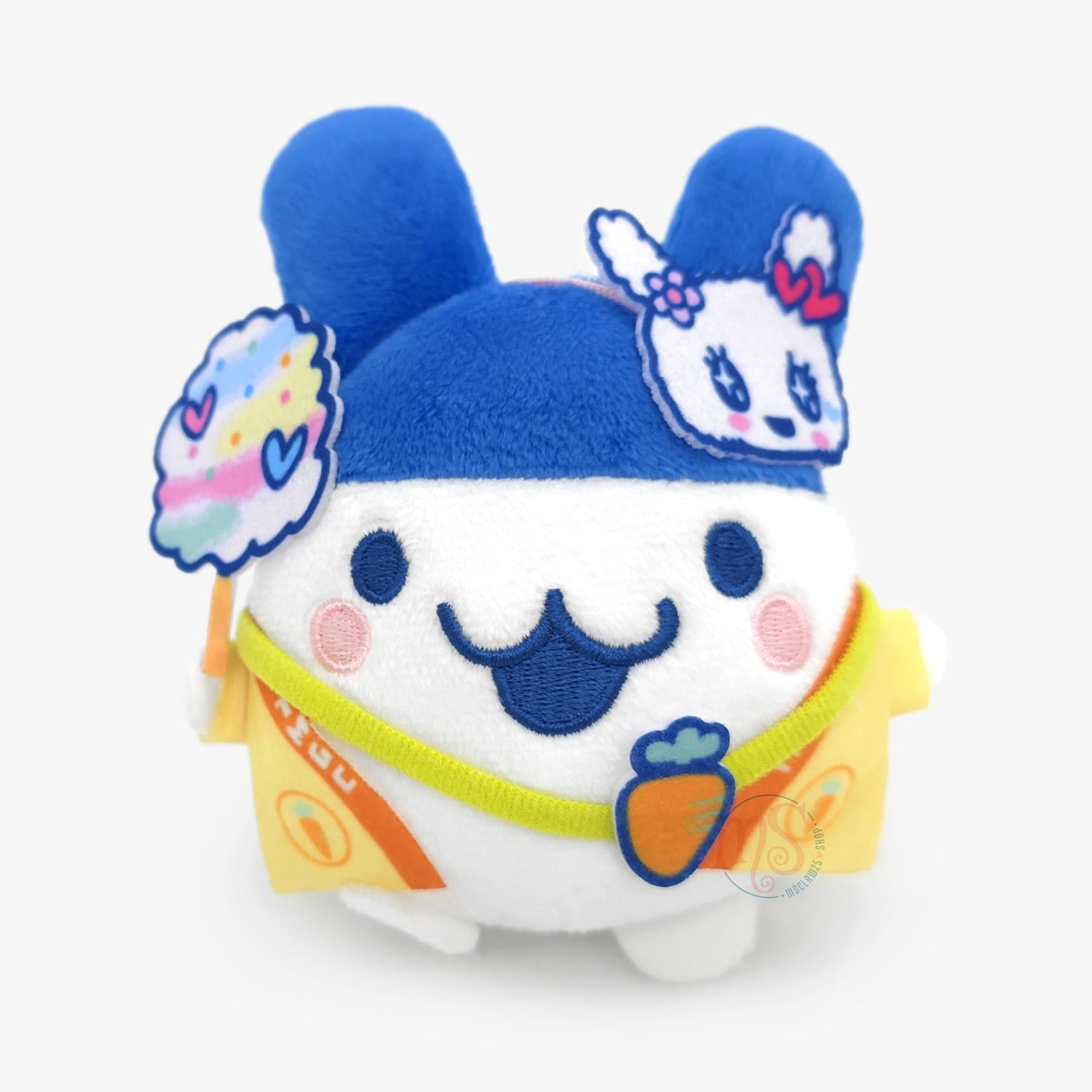 Tamagotchi Munching Festival Mimitchi Keychain Mini Plush MSClaw25 tamagotchi-munching-festival-mimitchi-keychain-mini-plush-msclaw25