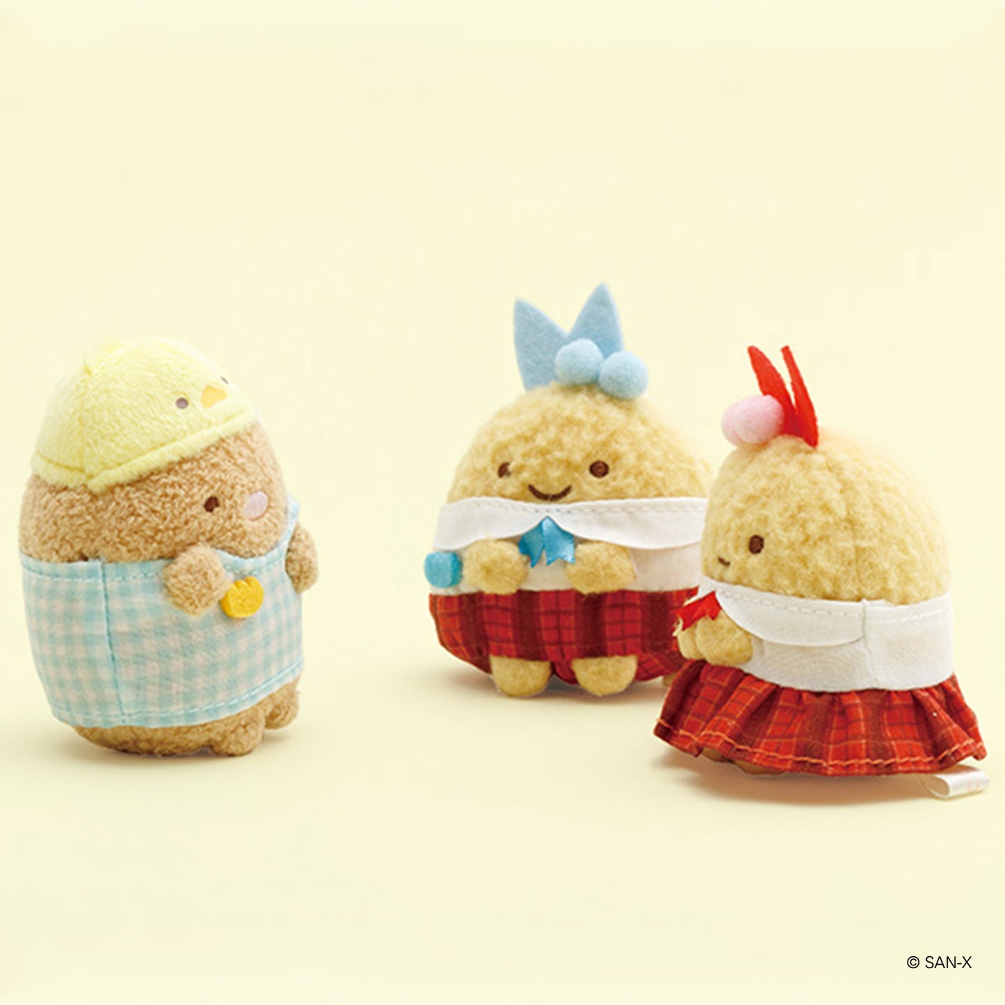 PRE-ORDER | Sumikko Gurashi | Nursery School | Tonkatsu (Teacher) Tenori Mini Plush