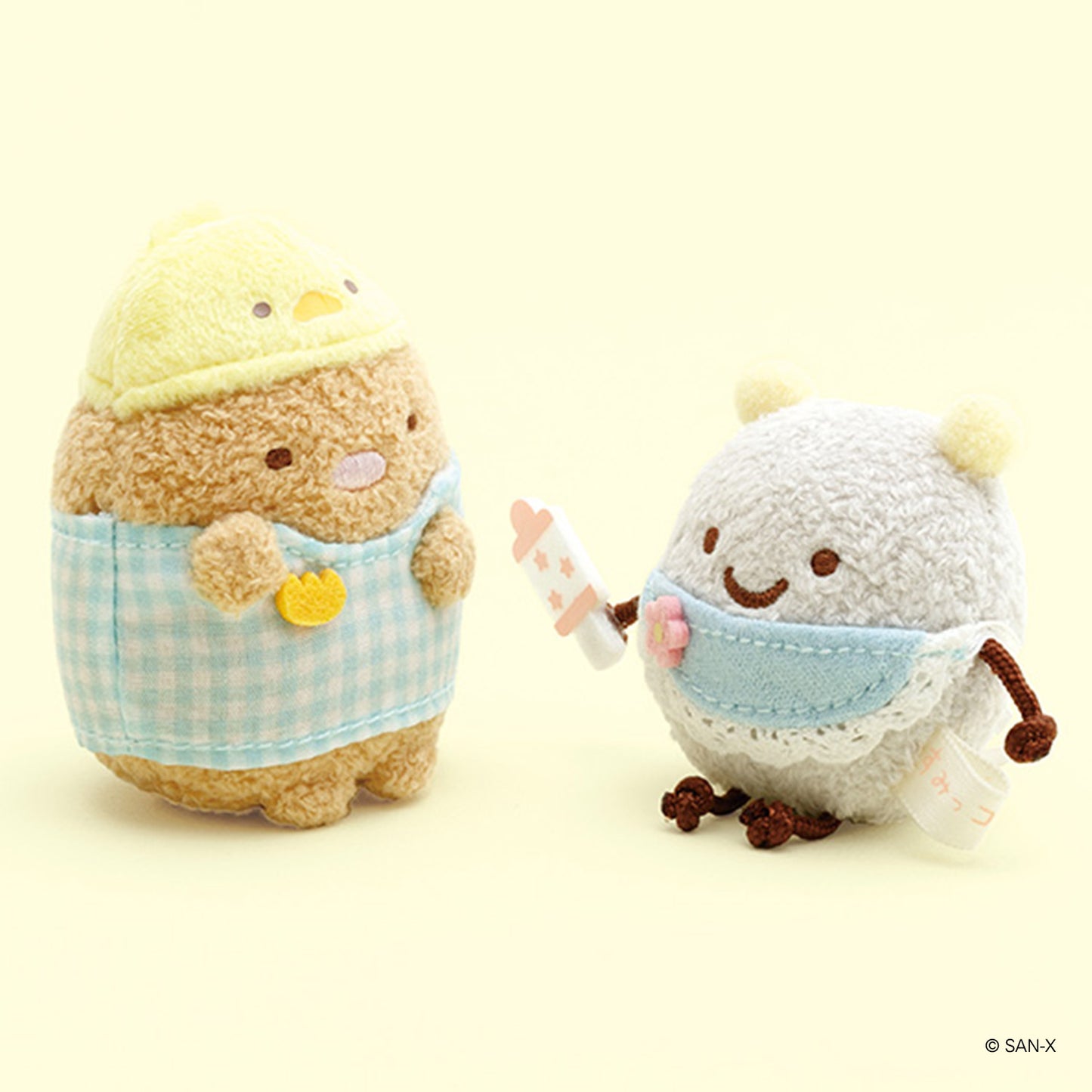 PRE-ORDER | Sumikko Gurashi | Nursery School | Hokori Dust (Baby) Tenori Mini Plush