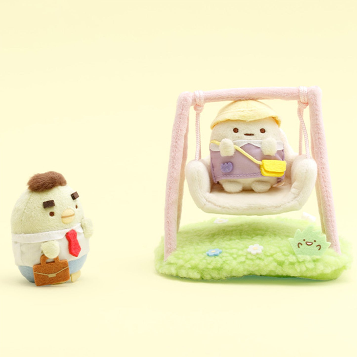 PRE-ORDER | Sumikko Gurashi | Nursery School | Penguin? (Salaryman Father) Tenori Mini Plush