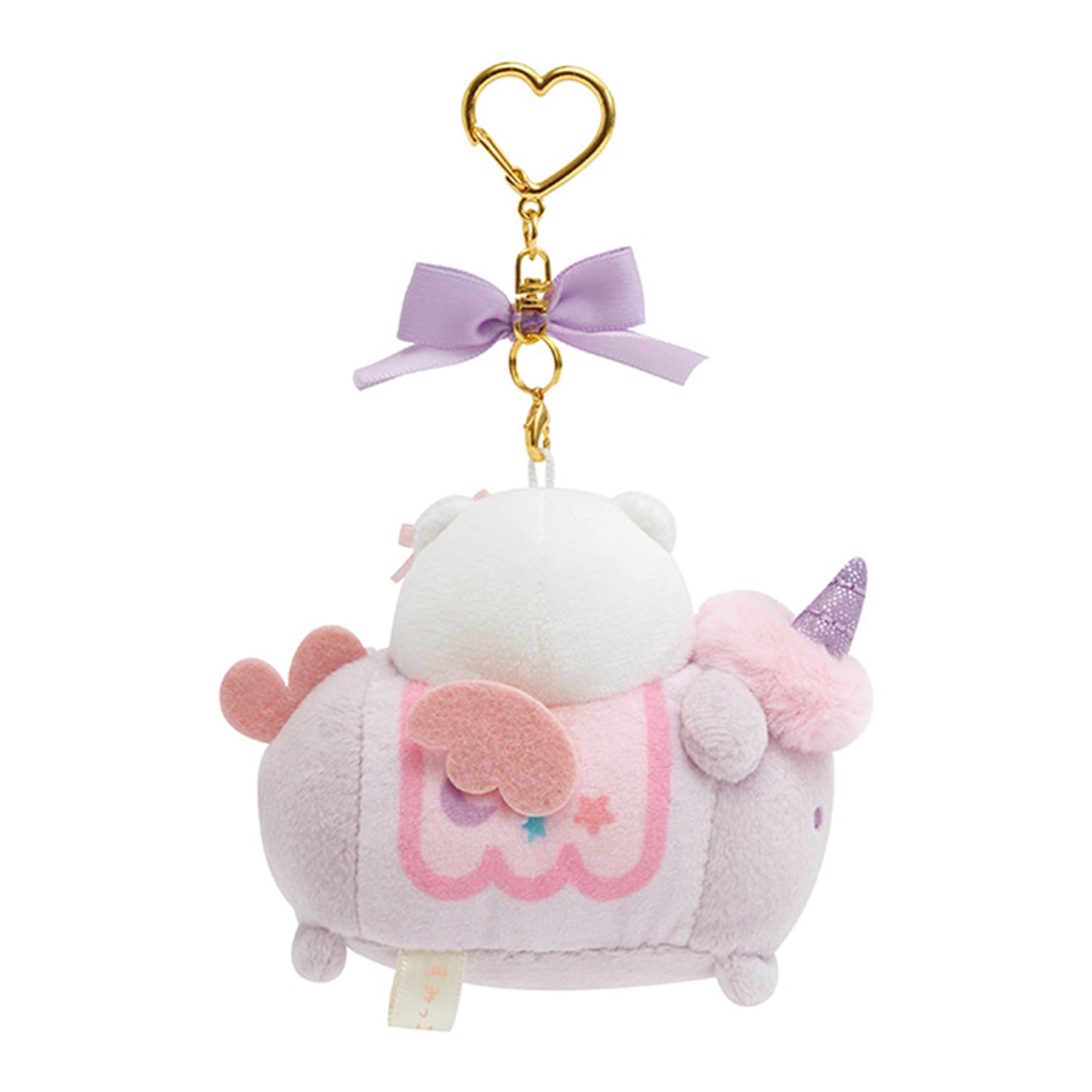 Sumikko Gurashi | Nursery School | Shirokuma (Merry-go-round Unicorn) Keychain Mini Plush