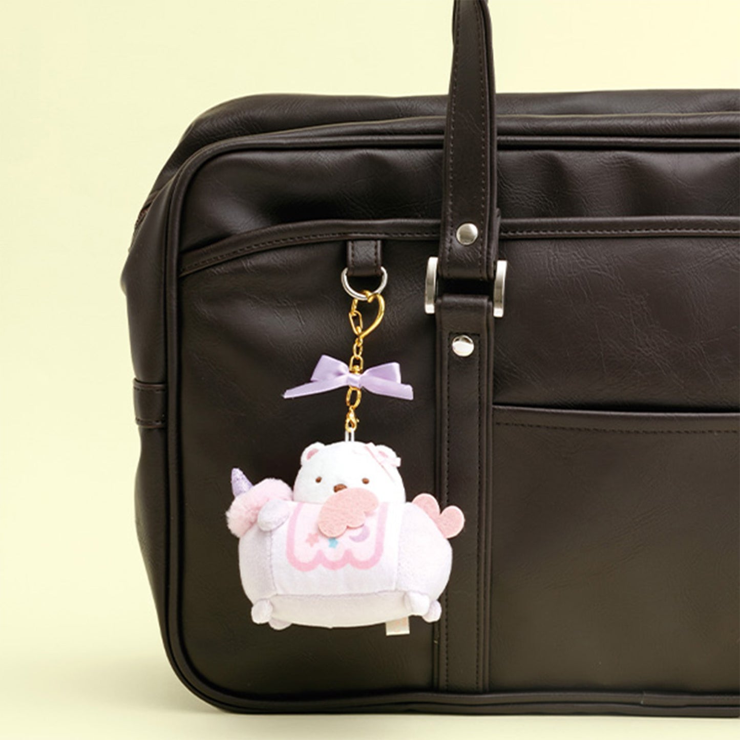Sumikko Gurashi | Nursery School | Shirokuma (Merry-go-round Unicorn) Keychain Mini Plush