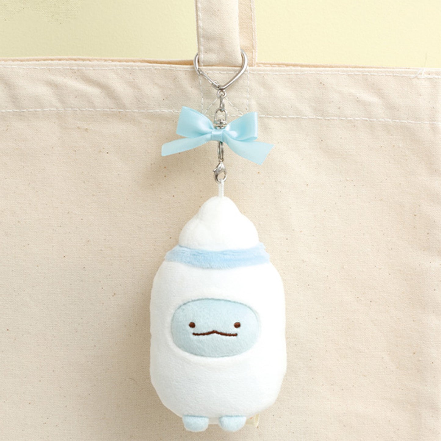 Sumikko Gurashi | Nursery School | Tokage (Baby Bottle) Keychain Mini Plush