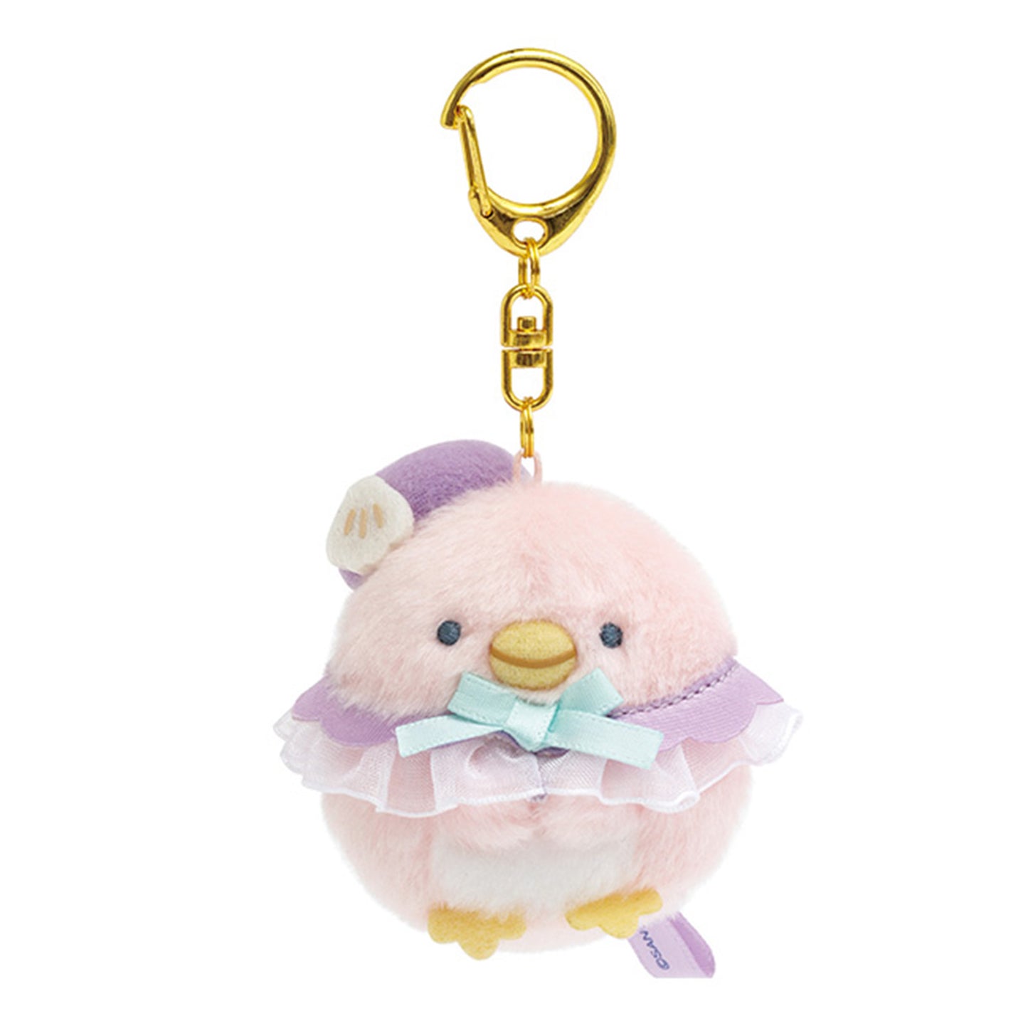 VORBESTELLUNG | Sumikko Gurashi | Pinguin-Lagune | Rosa Pinguin Hina Schlüsselanhänger Mini Plüsch