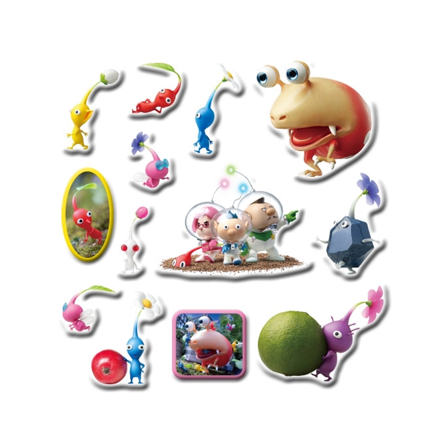 Pikmin 3 | Pukupuku 3D-Aufkleber