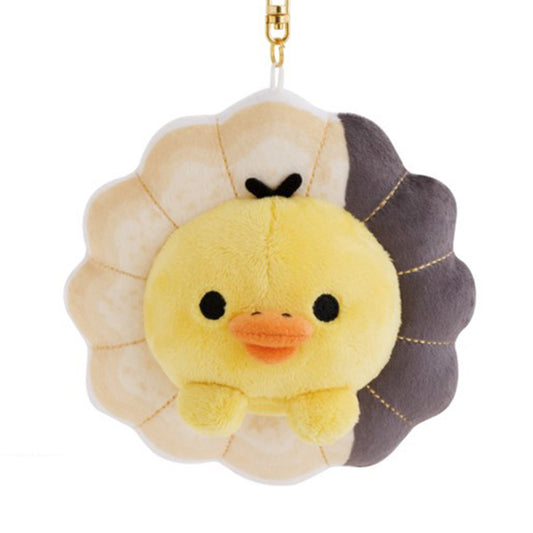 Rilakkuma | Mister Donut | Kiiroitori (Angel French) Keychain Small Plush