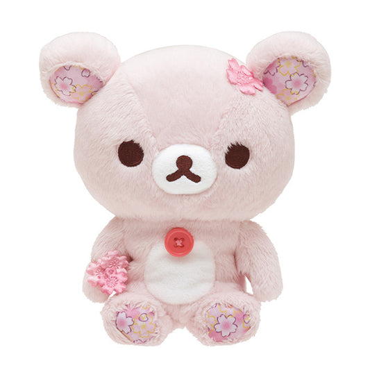 Rilakkuma | Sakura Cherry Blossom | Korilakkuma Sitting Small Plush