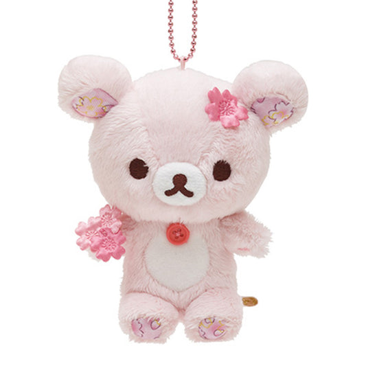 Rilakkuma | Sakura Cherry Blossom | Korilakkuma Keychain Small Plush