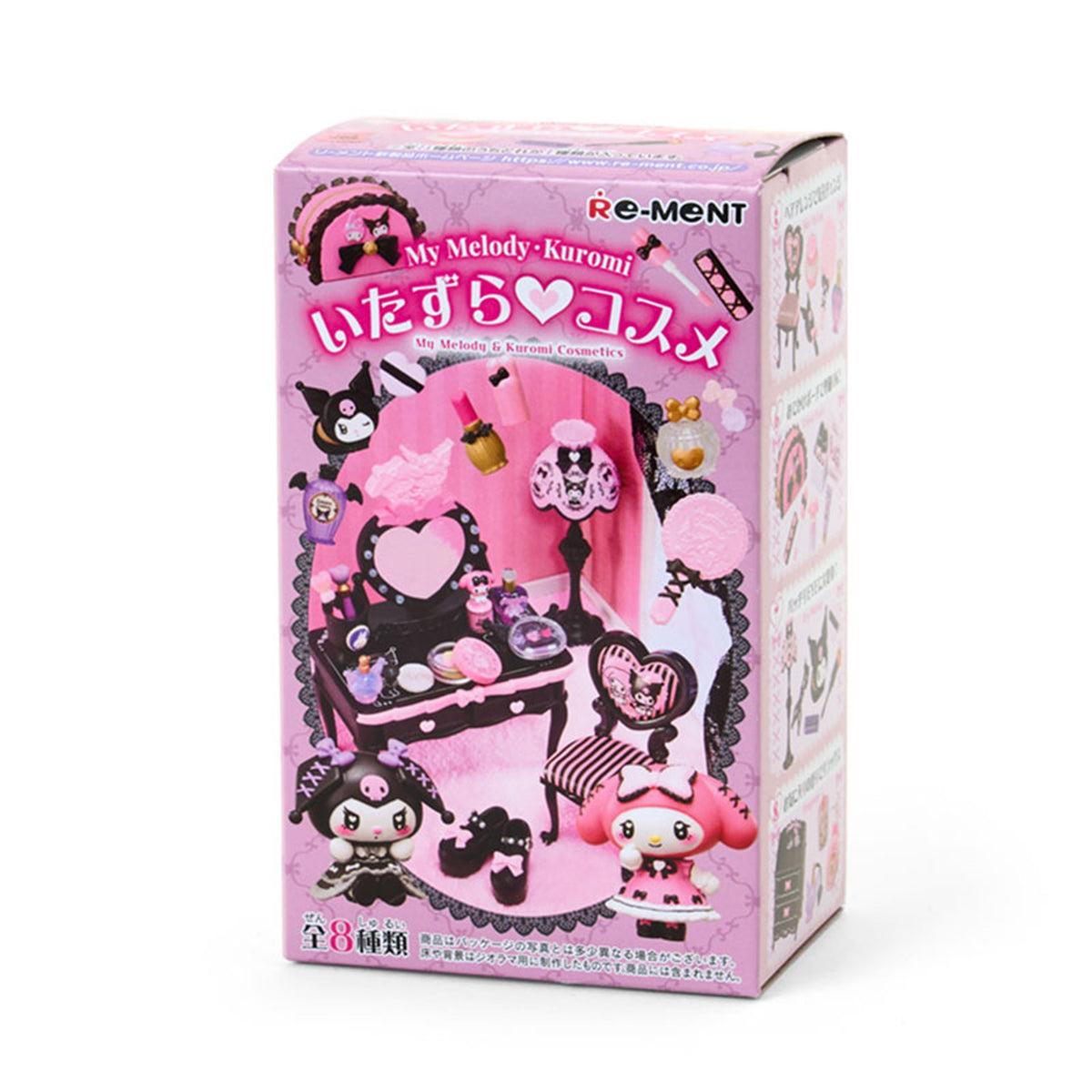 Sanrio | Re-ment | My Melody & Kuromi Cosmetics | Blush Scenary Figure