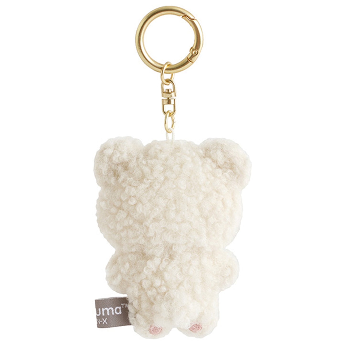 PRE-ORDER | Rilakkuma | Sleeping Together | Korilakkuma Fluffy Boa Keychain Mini Plush