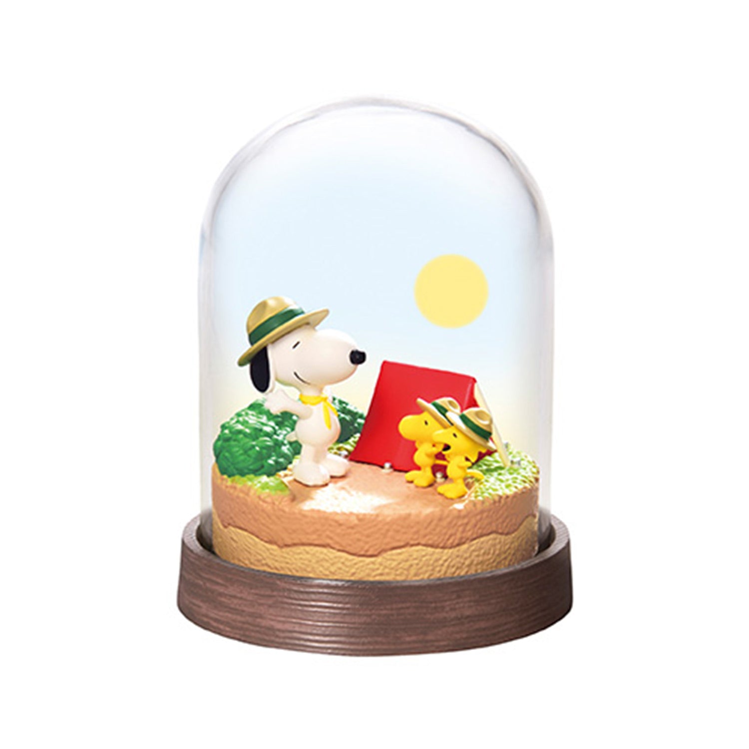 Snoopy | Re-ment | Time Terrarium | Sunrise Scenery Figure – MSClaw25