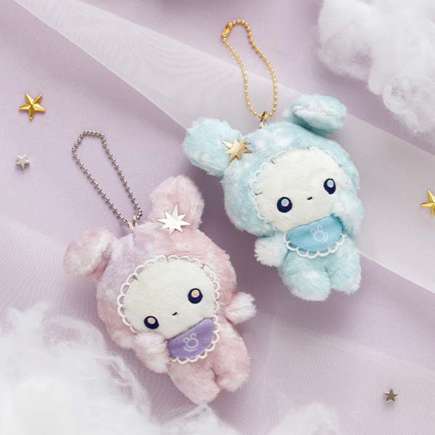 Sentimental Circus | Spica and Child of the Constellation | Water Drop Star Child Keychain Tenori Mini Plush