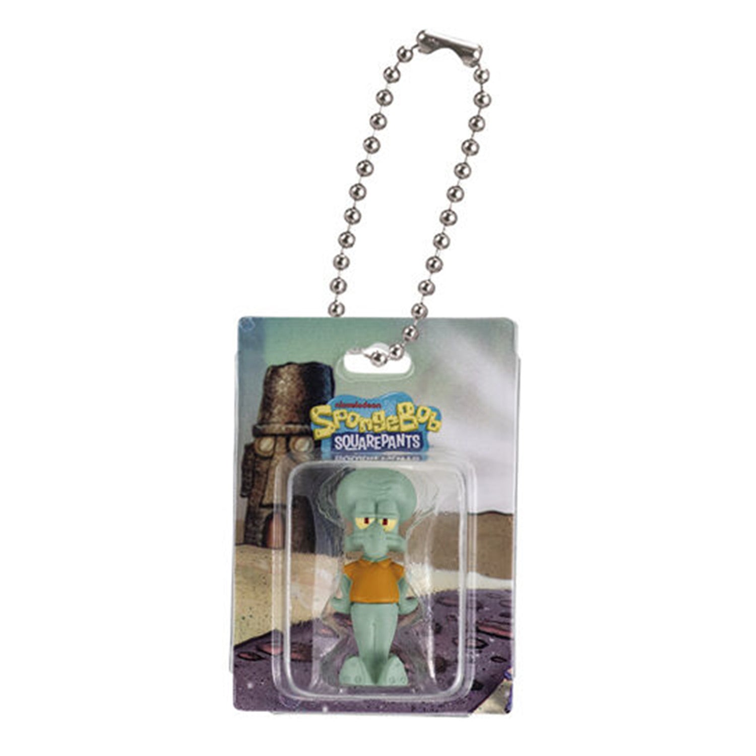 SpongeBob | Blister Miniature Package Charm | Squidward Keychain