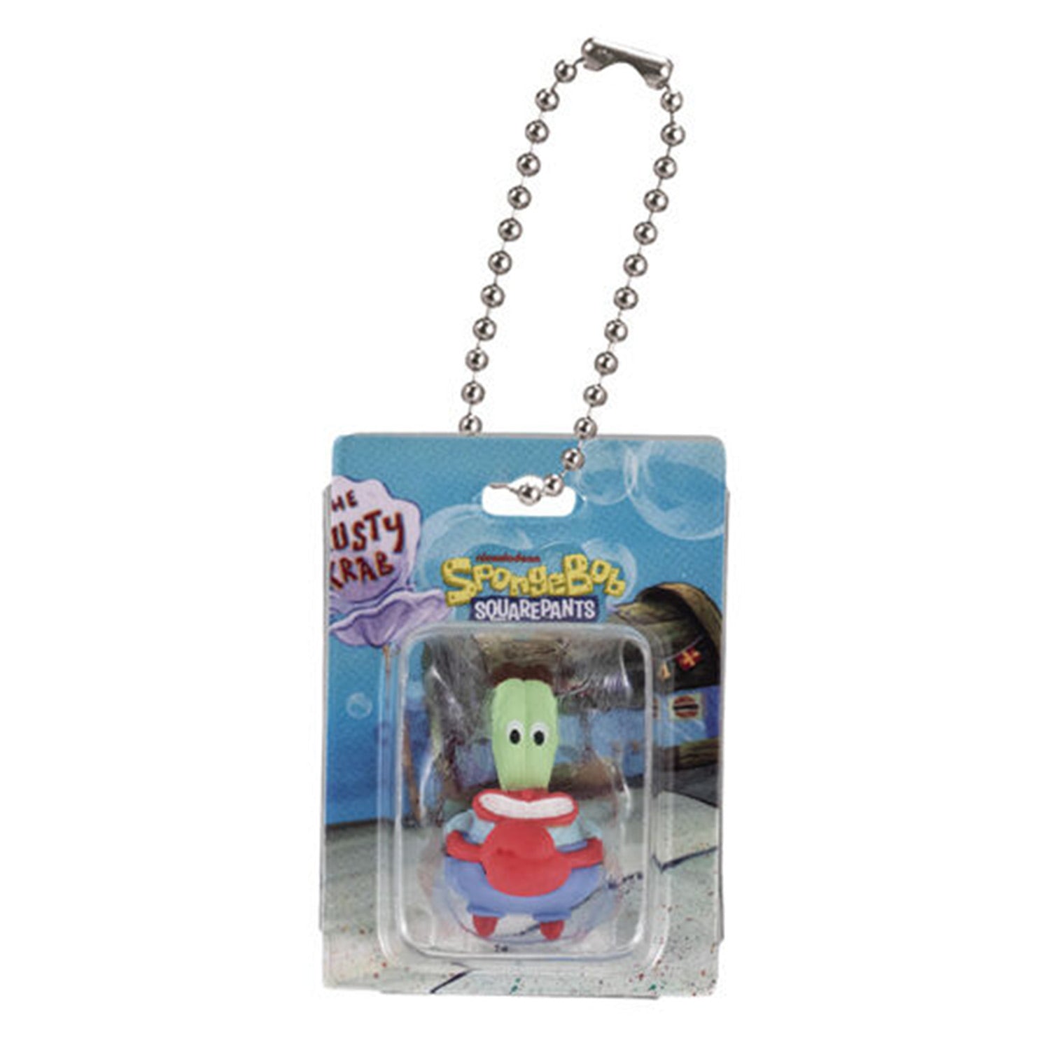 SpongeBob | Blister Miniature Package Charm | Mr. Krabs Keychain