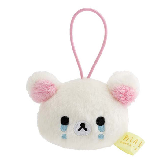 Rilakkuma | Stay with Me | Korilakkuma Face Keychain Mini Plush