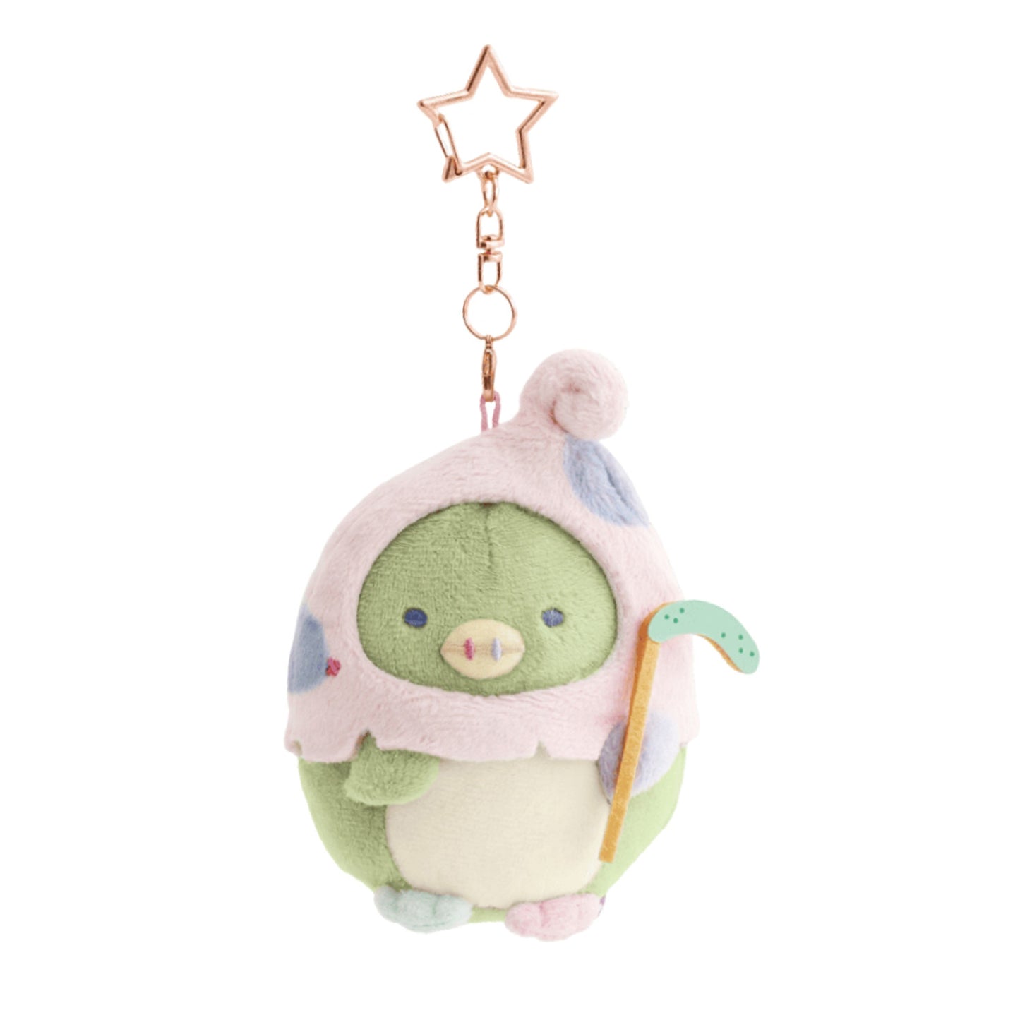 PRE-ORDER | Sumikko Gurashi | Spooky Halloween | Penguin? (Grim Reaper) Keychain Mini Plush