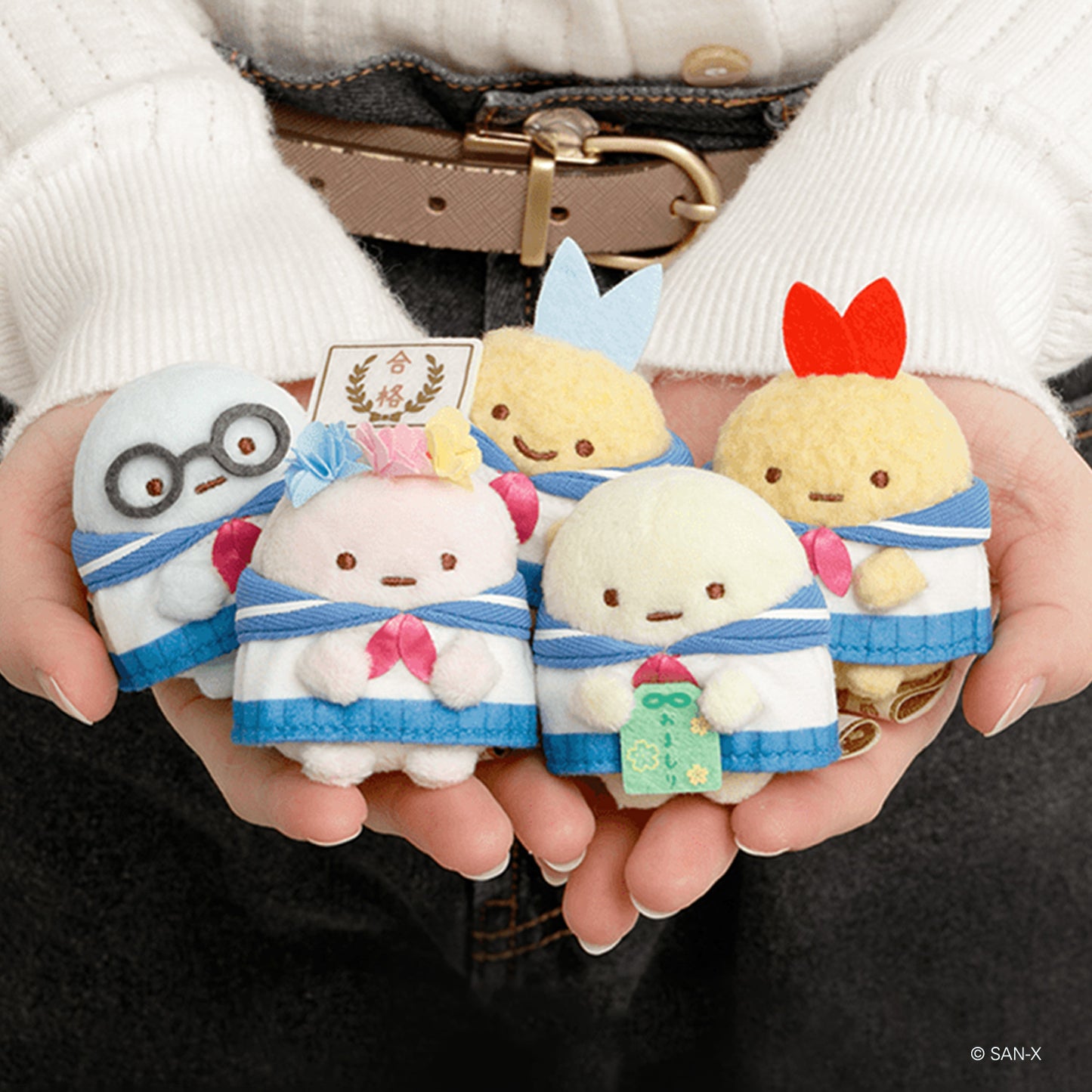 Sumikko Gurashi | Sumikko Test 2025 | Tapioca Blue (Glasses) Tenori Mini Plush | Online Shop Limited