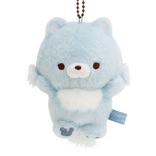 Rilakkuma | Aokogu's Sleepover | Blue Wolf Keychain Small Plush