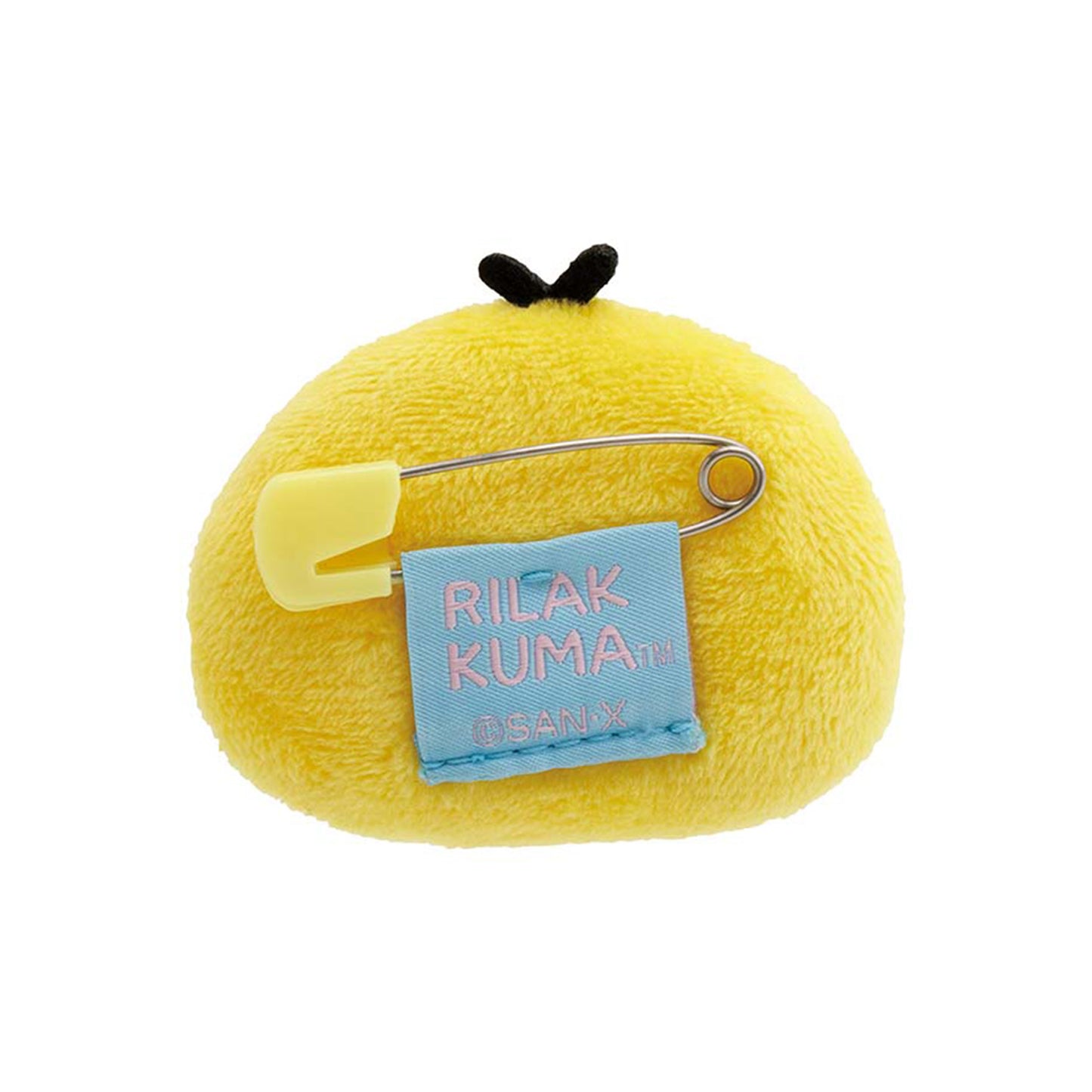 Rilakkuma | Emoji Series | Kiiroitori (Funny) Mini Plush Badge