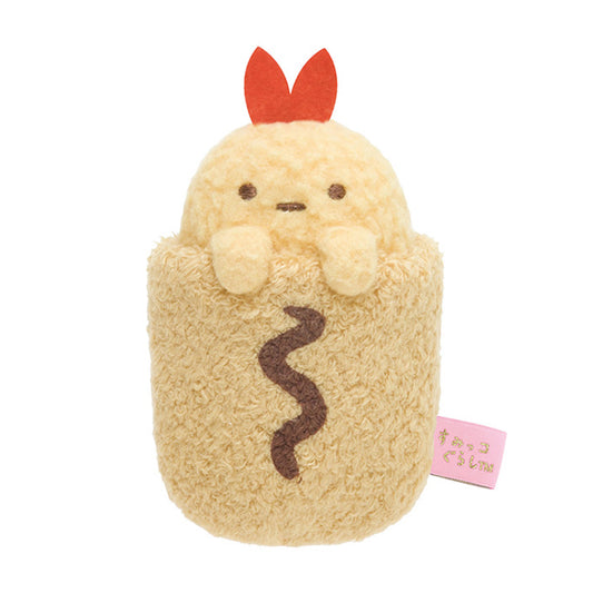 PRE-ORDER | Sumikko Gurashi | 10th Anniversary: Remake Capsule | Ebifurai no Shippo (Hot Dog) Tenori Mini Plush