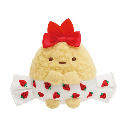 Sumikko Gurashi | Sakuma Strawberry Milk Candy | Ebifurai no Shippo Tenori Mini Plush