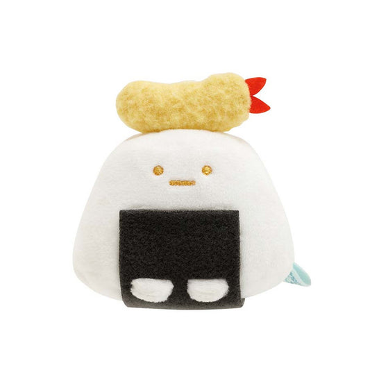 Sumikko Gurashi | I Want to Travel | Yama (Rice Ball Ebi Tempura) Tenori Mini Plush | Shop Limited