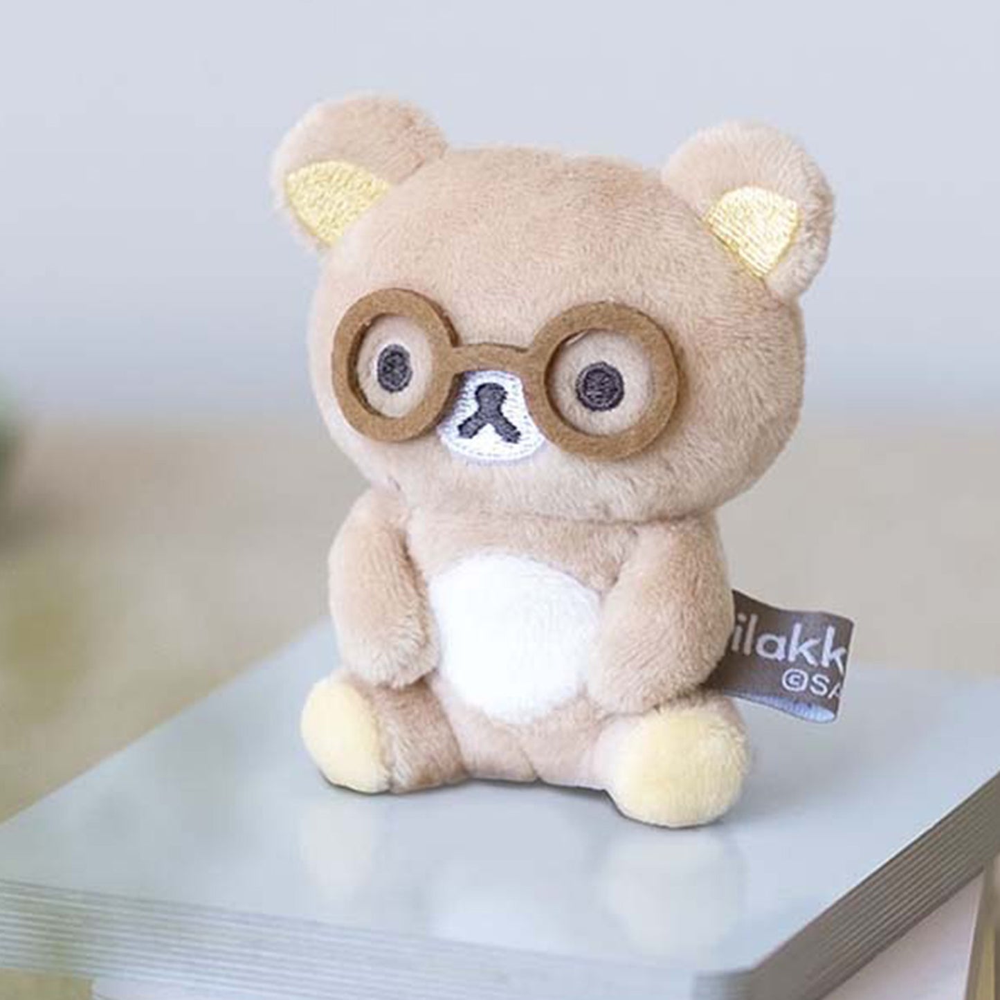 Rilakkuma | Basic Favorite Things | Rilakkuma (Glasses) Tenori Mini Plush