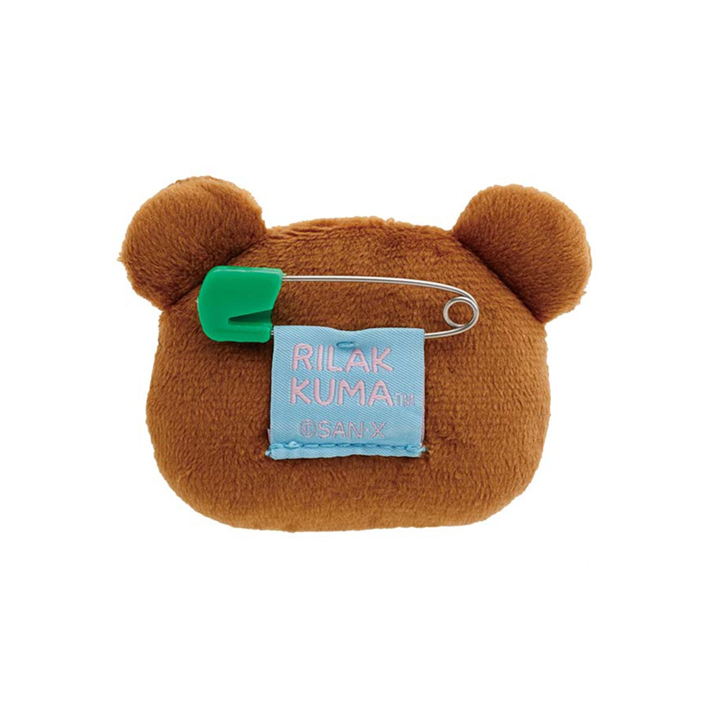 Rilakkuma | Emoji Series | Chairoikoguma (Angel) Mini Plush Badge