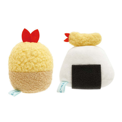 Sumikko Gurashi | I Want to Travel | Tonkatsu & Yama (Ebi Tempura) Tenori Mini Plush Set | Yama Ippai Souvenir Shop Limited