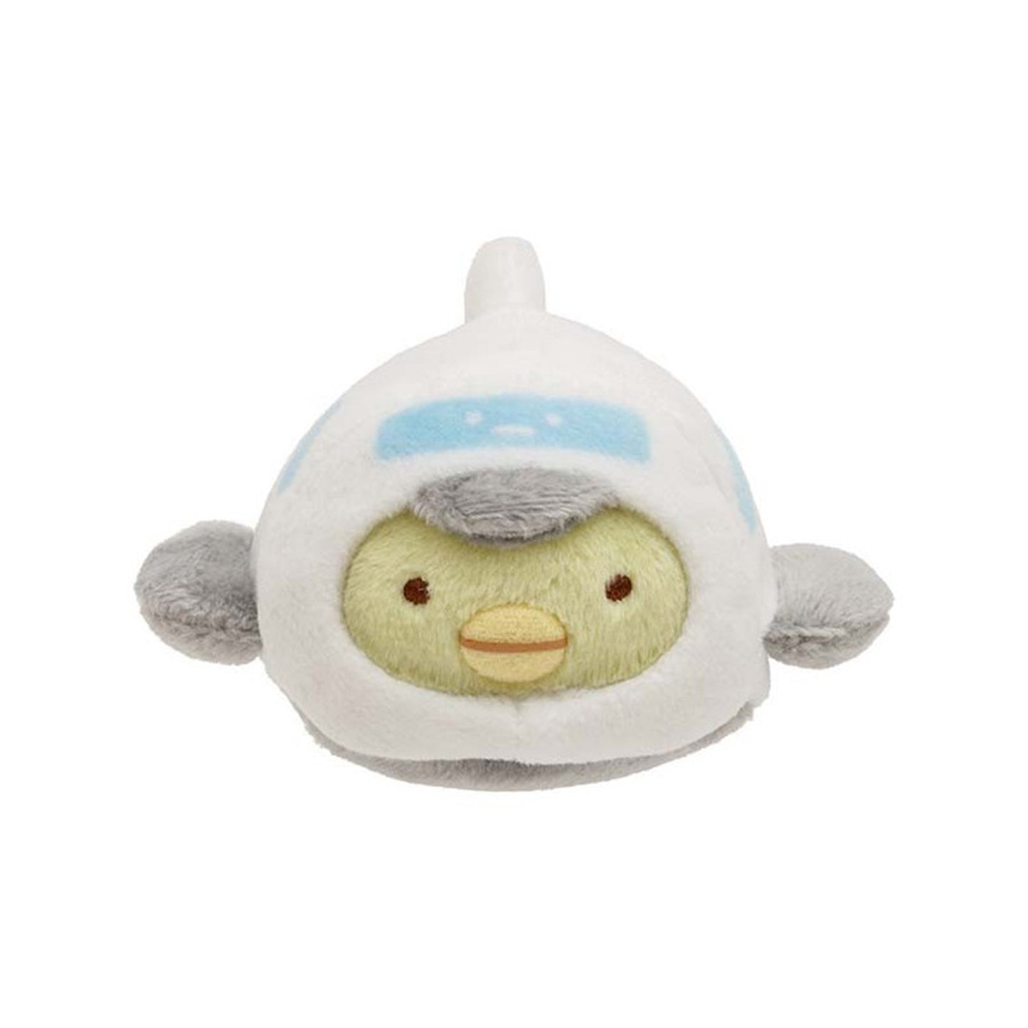 Sumikko Gurashi | Keikyu x Hanedaku Train Railway | Penguin? (Plane) Tenori Mini Plush | Collab Limited