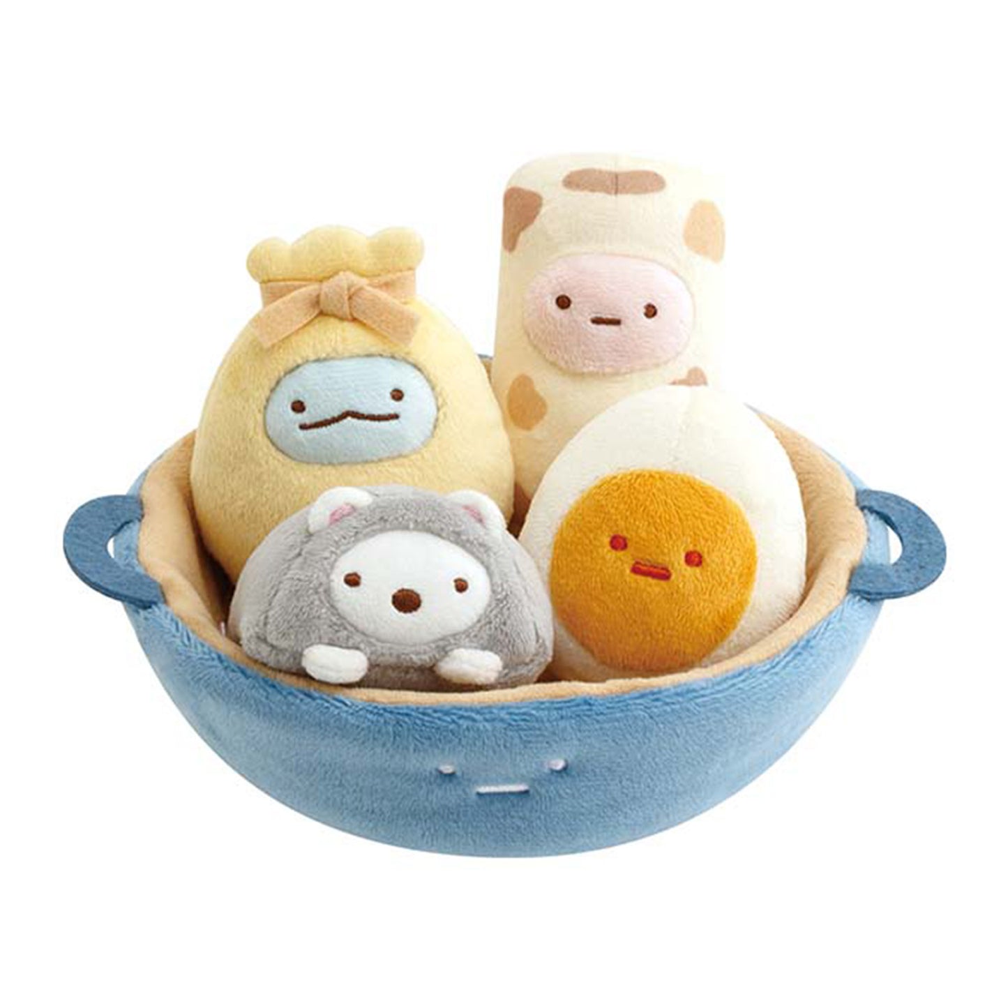 Sumikko Gurashi | Tapioca Market | Oden Hot Pot Tenori Mini Plush Set