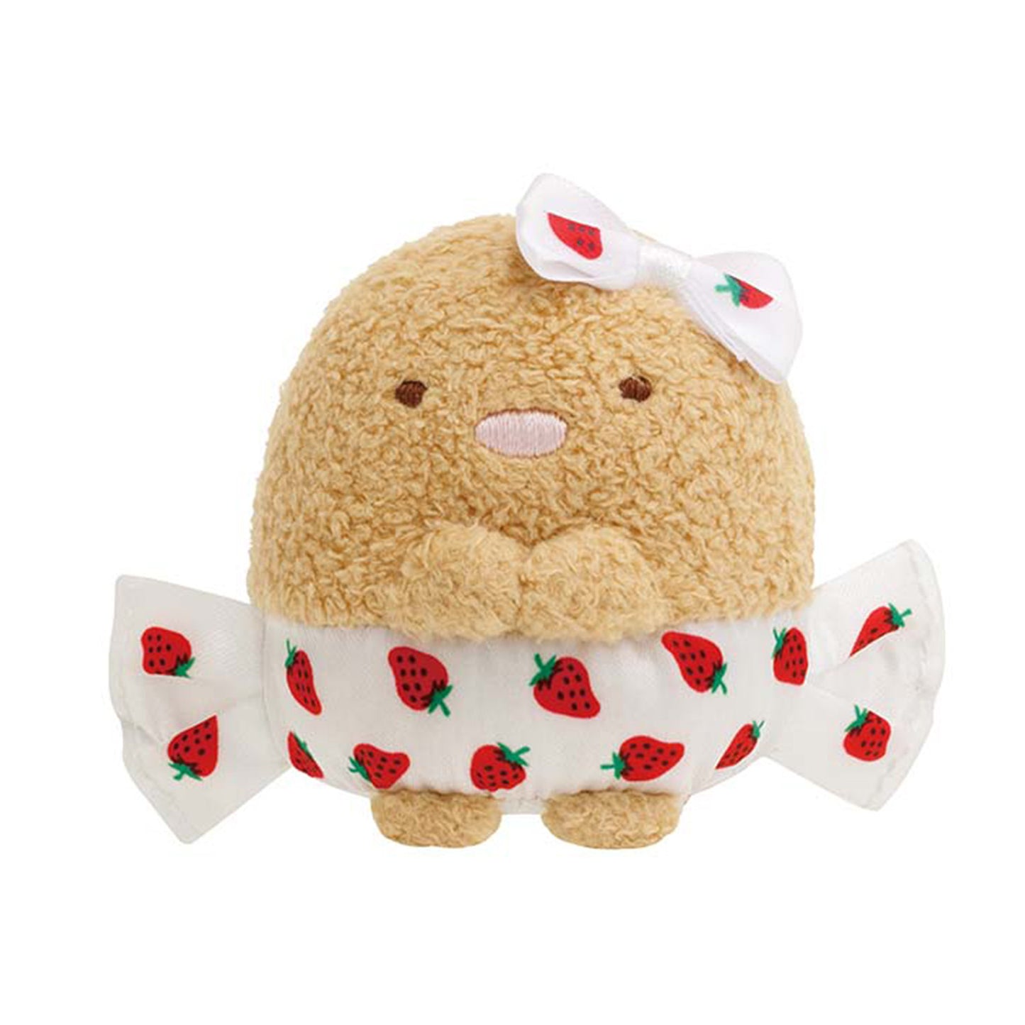 Sumikko Gurashi | Sakuma Strawberry Milk Candy | Tonkatsu Tenori Mini Plush