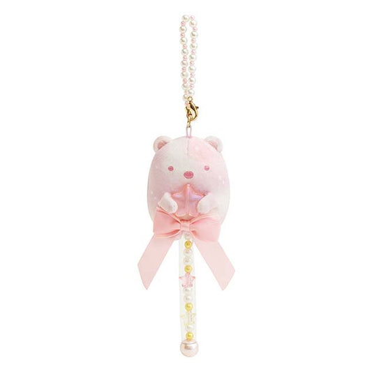 Sumikko Gurashi | Sleepless Night Magic Salon | Shirokuma Wand Keychain Tenori Mini Plush