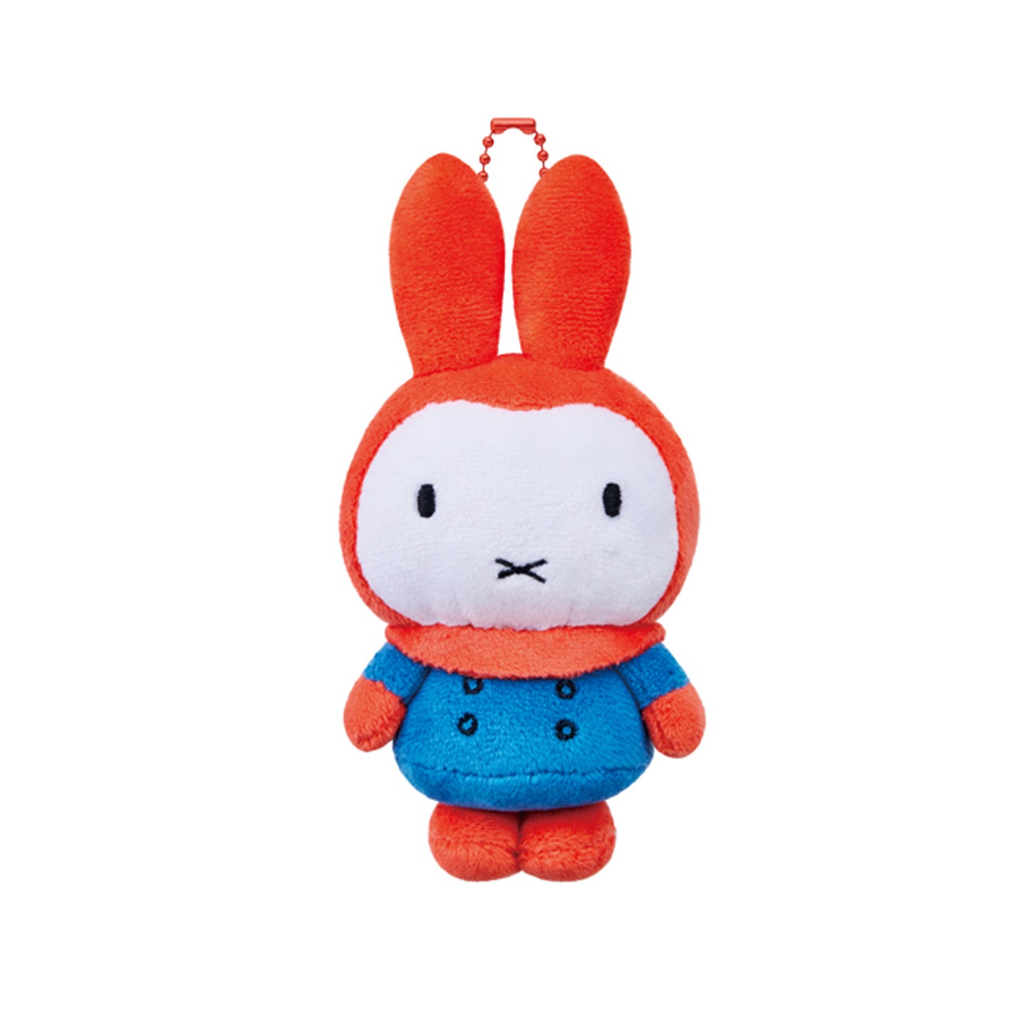 Miffy | Mascot Vol 10 | Snow Day Blue Keychain Small Plush