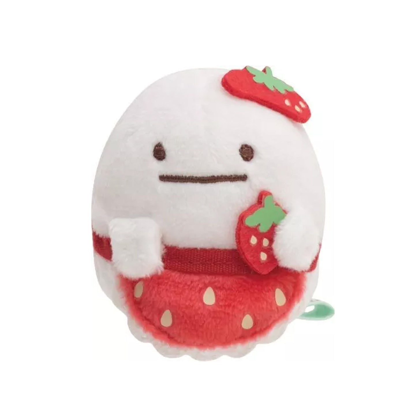 Sumikko Gurashi | Cafe Sumikko: Strawberry Fair | Obake Ghost Tenori Mini Plush