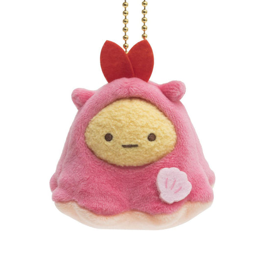 Sumikko Gurashi | Aqua World Oarai Aquarium | Ebifurai no Shippo (Octopus) Keychain Tenori Mini Plush | Collab Limited