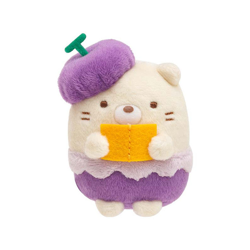 Sumikko Gurashi | Sumikko Test: Forest Library  | Neko Cat Tenori Mini Plush | Book Fair Limited