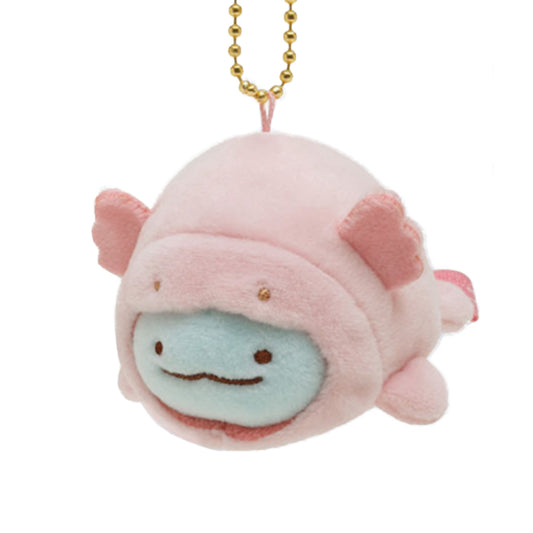 Sumikko Gurashi | Aquarium 2022 | Tokage (Axolotl) Mochi Keychain Tenori Mini Plush | Collab Limited