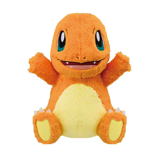 Pokémon | Hokkori Healing | Charmander Fluffy Big Plush