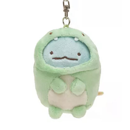 Sumikko Gurashi | Tokage & Mother | Tokage (Dinosaur) Keychain Tenori Mini Plush