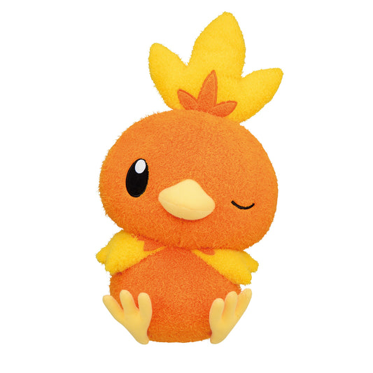 Pokémon | Relax Time | Torchic Sitting Fluffy Super Big Plush