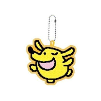 Tamagotchi |  Embroidered Patch Charm | Pochitchi Keychain with Clip