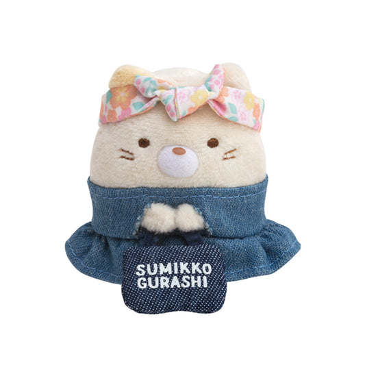 Sumikko Gurashi | Coordinate: Denim Factory | Neko Cat (Headband) Tenori Mini Plush