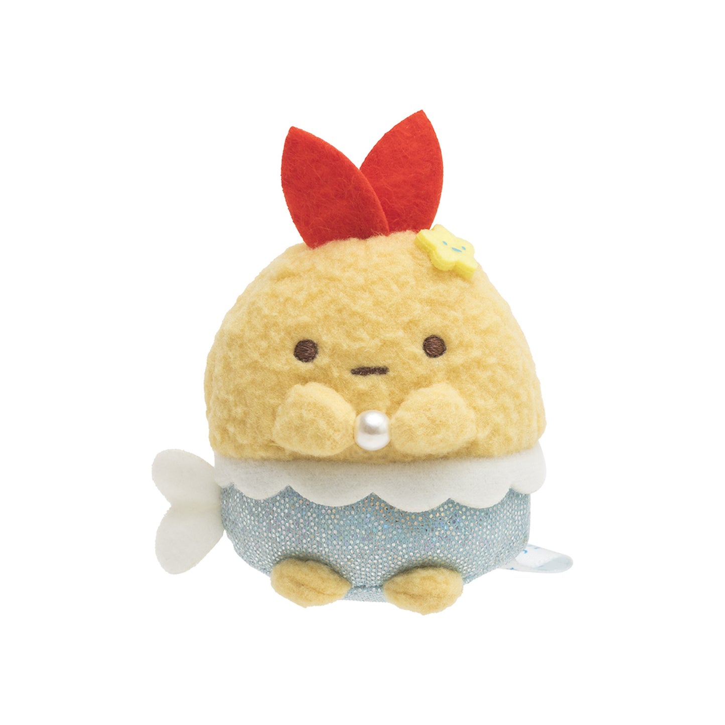 Sumikko Gurashi | Marine Theme | Ebifurai no Shippo (Mermaid) Tenori Mini Plush | Fan Club Limited