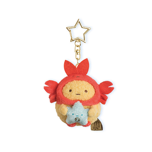 Sumikko Gurashi | 12 Horoscopes | Ebifurai no Shippo (Cancer) Keychain Tenori Mini Plush