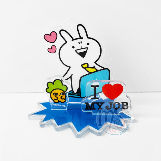 Usagyuuun |  Acrylic Standee (Blind-boxes) | I love my job | HK Exclusive