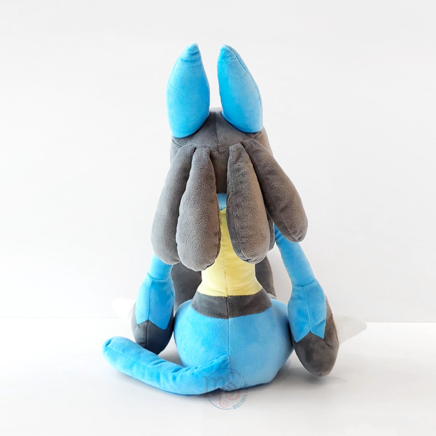 Pokemon Lucario Sitting Super Big Plush MSClaw25