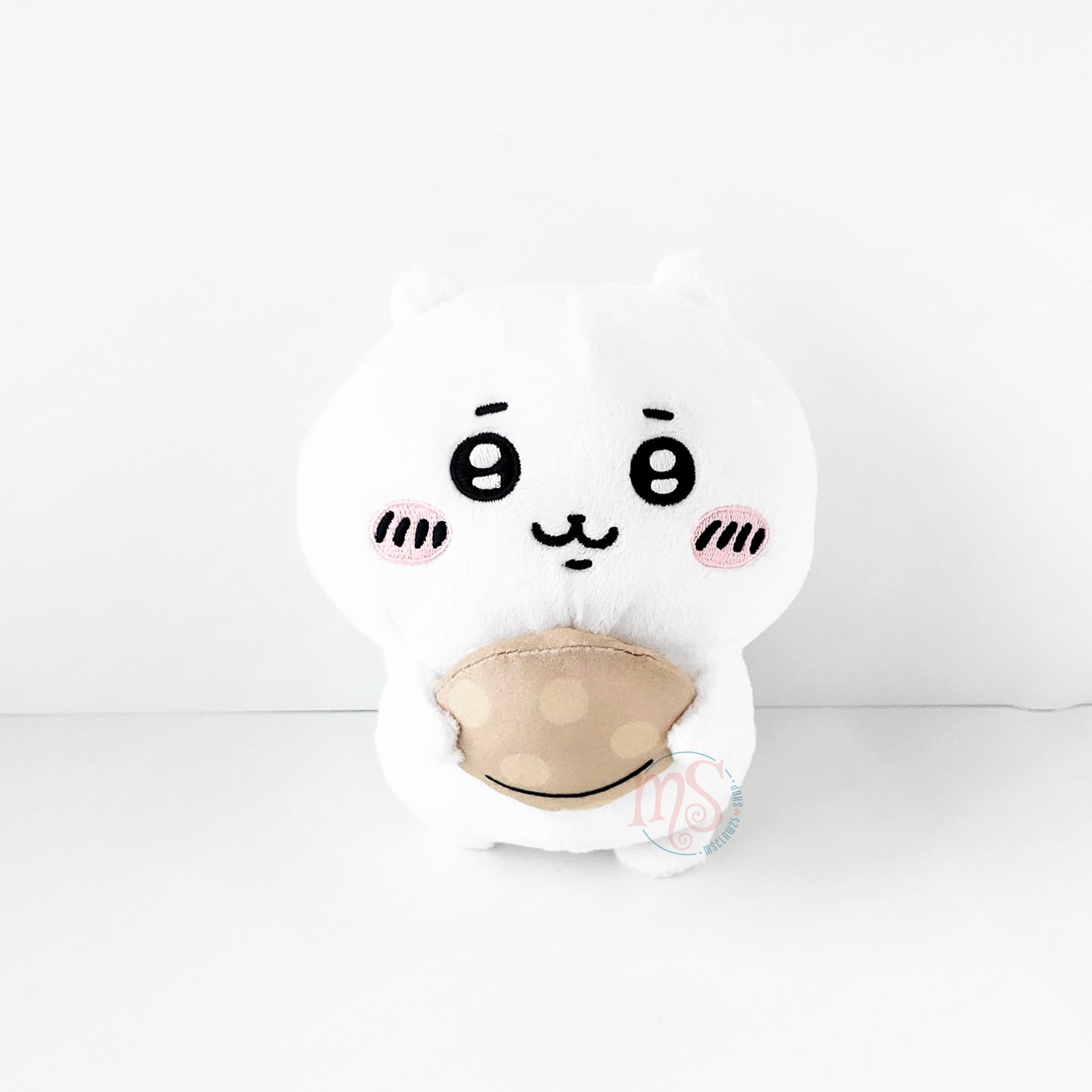 Chiikawa | Together with Momonga | Chiikawa Holding Food Small Plush ...