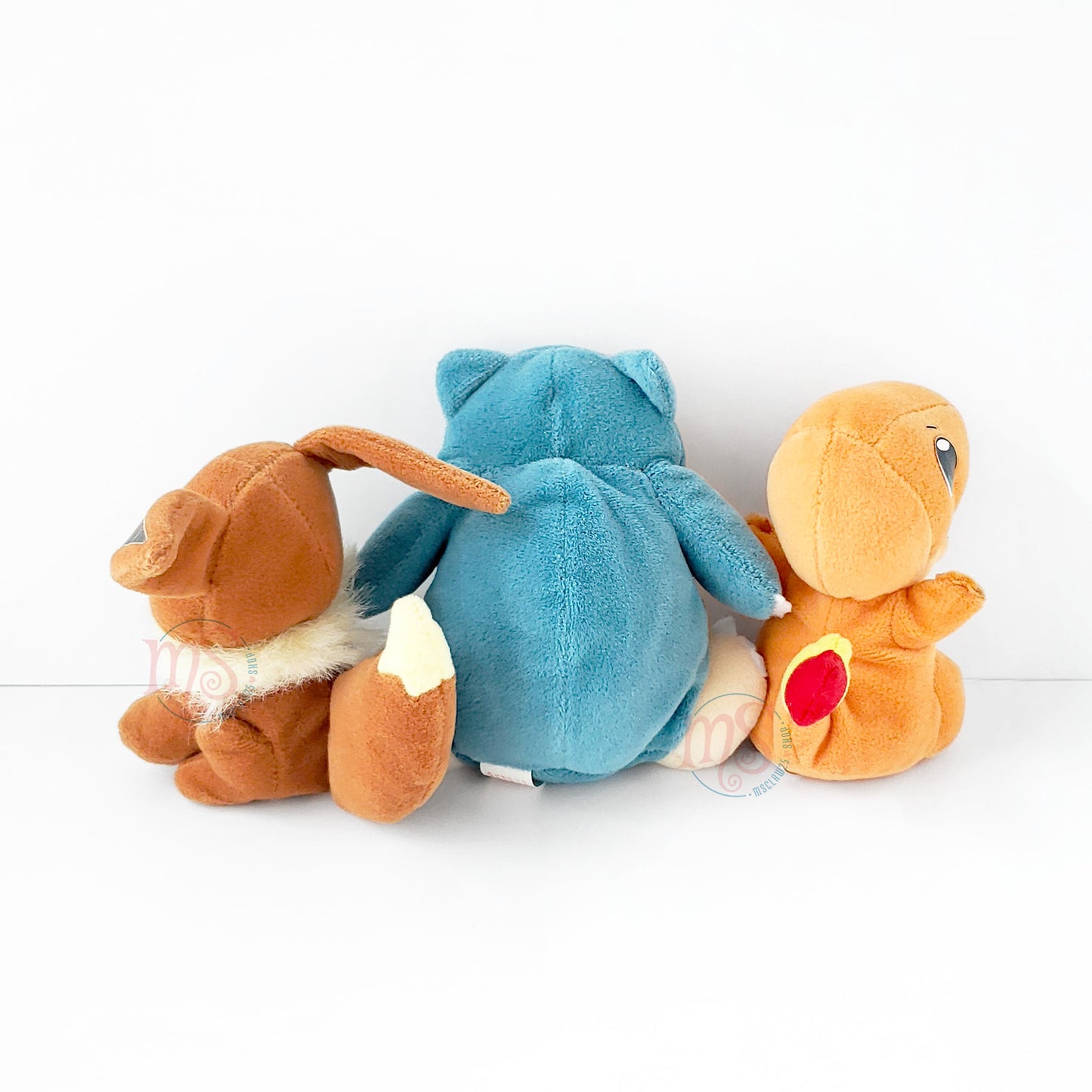 [Vintage] Pokémon | Eevee Small Beanie Plush | 1998 Hong Kong MTR | Limited Edition | HK Exclusive