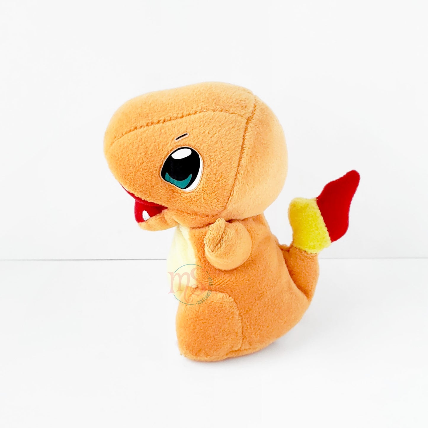 [Vintage] Pokémon | Charmander Small Beanie Plush | 1998 Hong Kong MTR | Limited Edition | HK Exclusive